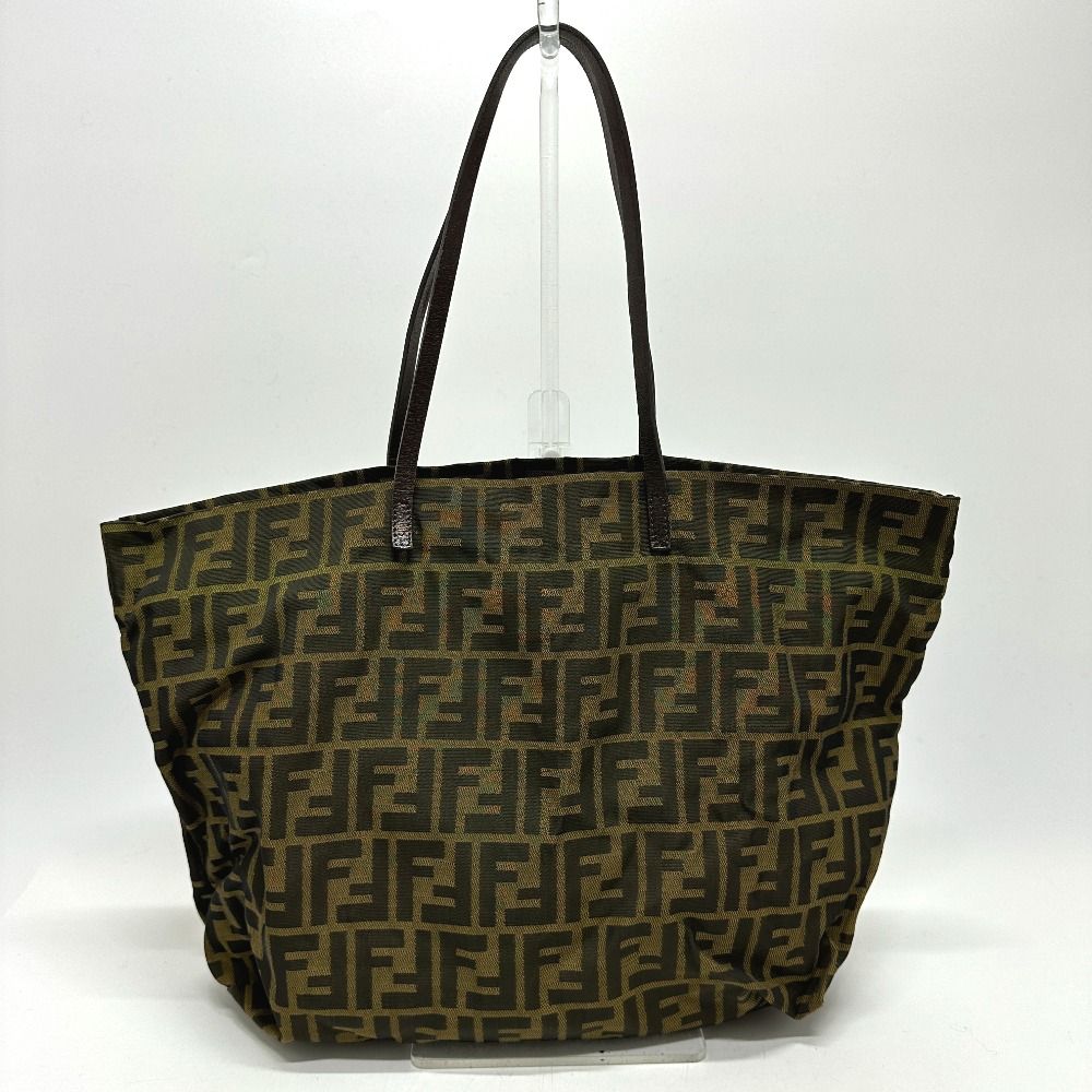 FENDI フェンディ トートバッグ 8BH025 キャンバス/レザー - メルカリ