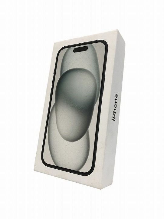 未開封 Apple iPhone15 スマートフォン A3089 MTMH3J/A ブラック 128GB SIMフリー AQK630684相