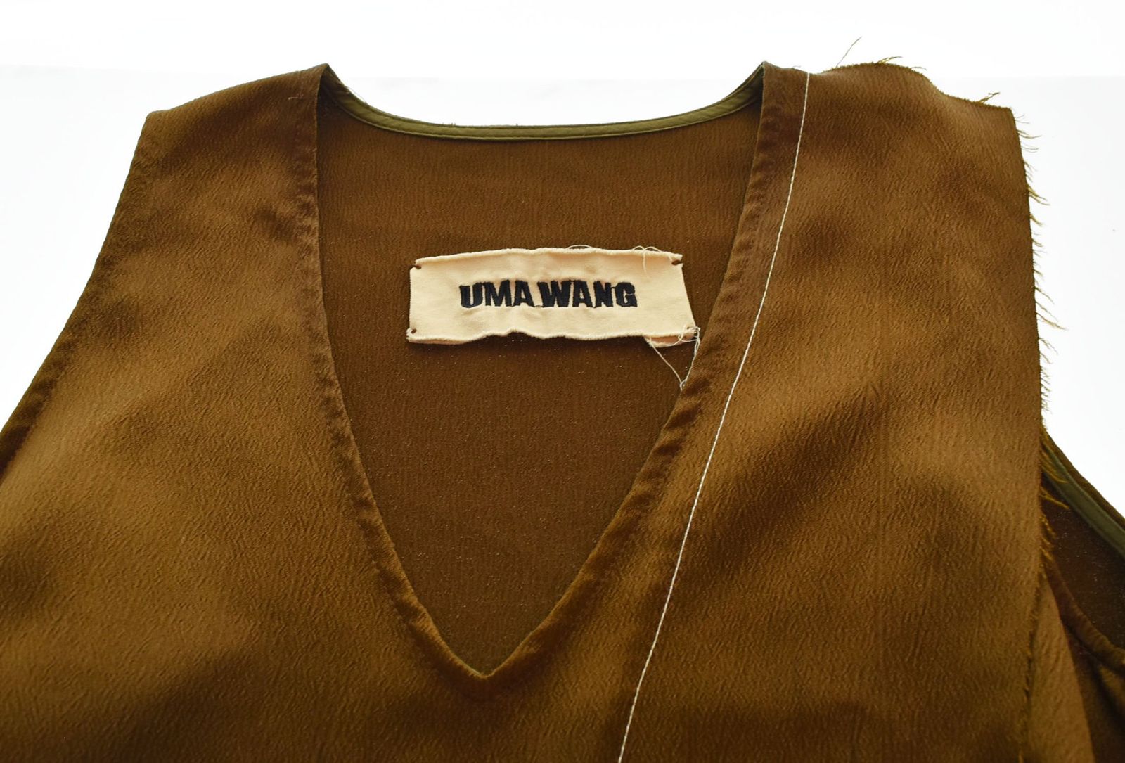 ユマワン UMA WANG 19SS ノースリーブワンピース ALAIN DRESS