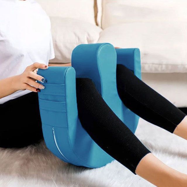 体位変換クッション U字型 ライトブルー