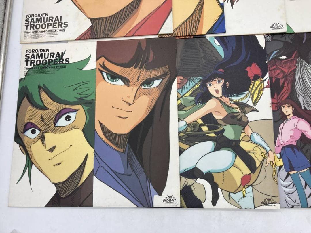 【たくさん入荷】 アニメ LD 鎧伝サムライトルーパー 全39話完全保存版 特製収納ケース付 LD BOX レーザーディスク 昭和レトロ 当時物