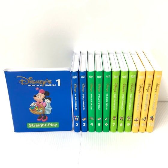 2017年購入 ストレートプレイDVD　新子役　字幕あり　ディズニー英語システム ディズニー英語システム ストレートプレイ DVD 新子役 字幕有