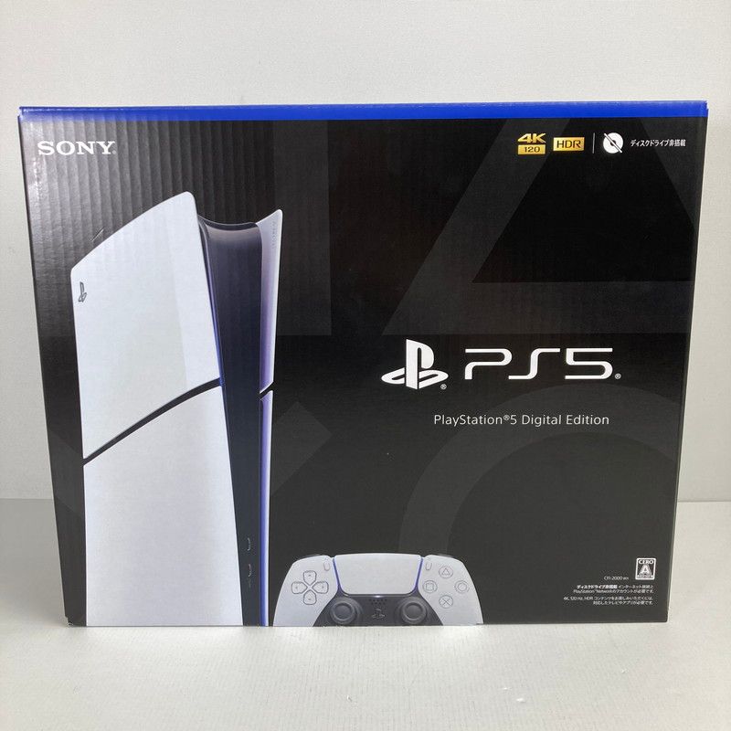 PlayStation5 slim デジタル エディション PS5 プレイステーション5 プレステ5 本体 CFI‐2000B01 032-250530-mh-05-fuz