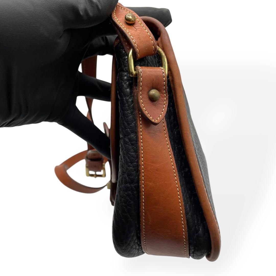 極美品✨DOONEY&BOURKE ショルダーバッグ シボ革 レザー ブラック 美品 DOONEY&BOURKE ショルダーバッグ シボ革 レザー ブラック - メルカリ