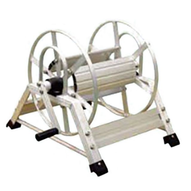 丸山製作所 BIG-M アルミ巻取機 φ8．5×50m ホース巻用サイズ φ8.5×50mホース巻用