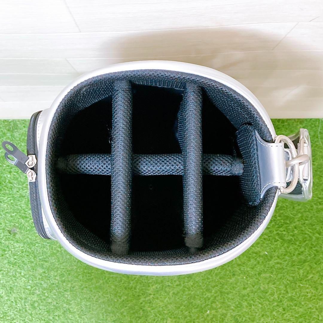 Nデサント　キャディーバッグ　ゴルフクラブケース　ネームプレート付属 Nデサント キャディーバッグ ゴルフクラブケース ネームプレート付属