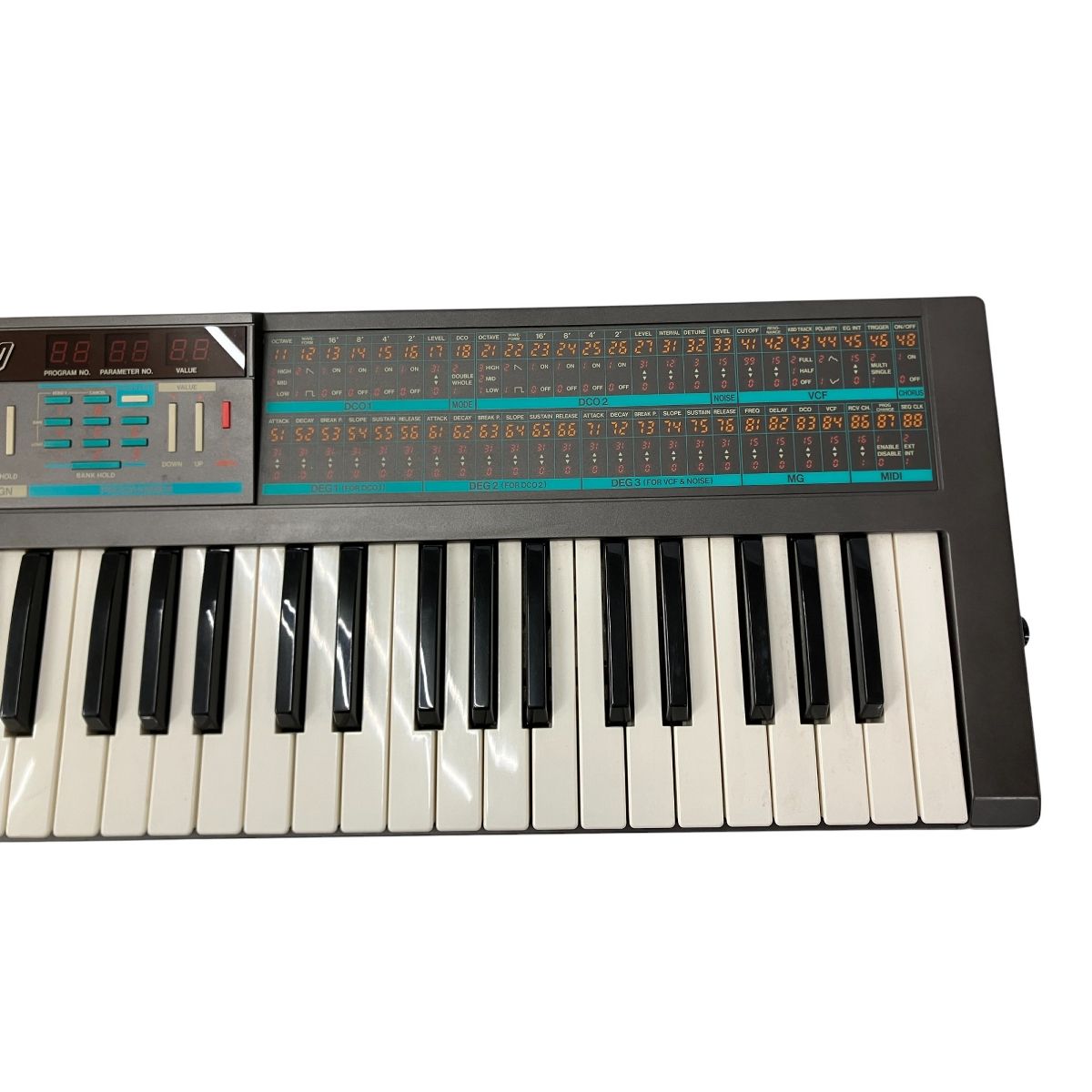 KORG POLY-800 アナログ シンセサイザー 49鍵盤 楽器 コルグ ジャンク