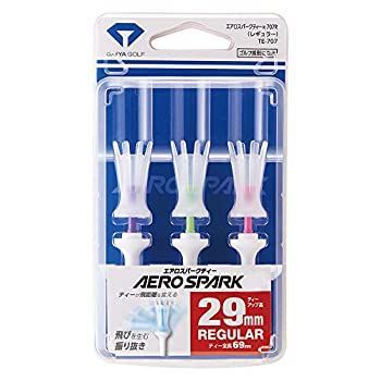 -非常に良い ダイヤ DAIYA ゴルフティー エアロスパークティー 707 レギュラー クリアー TE-707