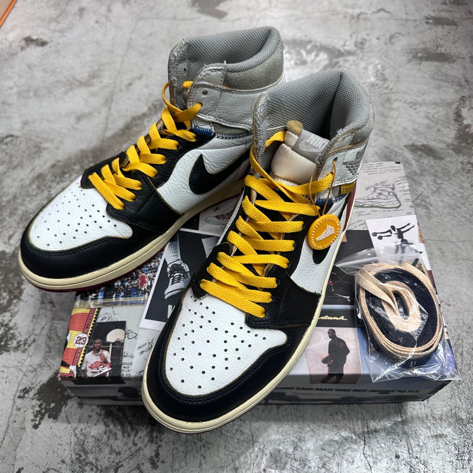 国内正規 UNION NIKE Air Jordan 1 Retro High OG NRG コラボ 