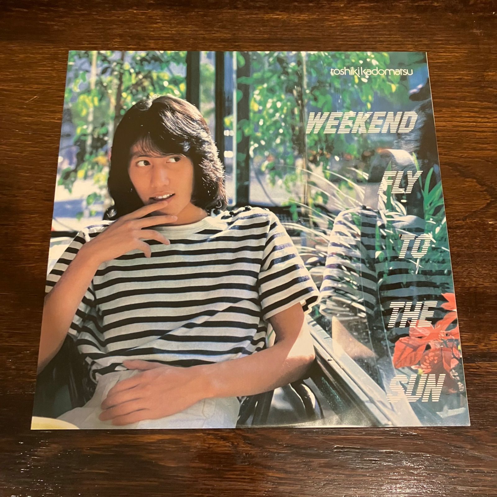 角松敏生 / Weekend Fly To The Sun Toshiki Kadomatsu レコード