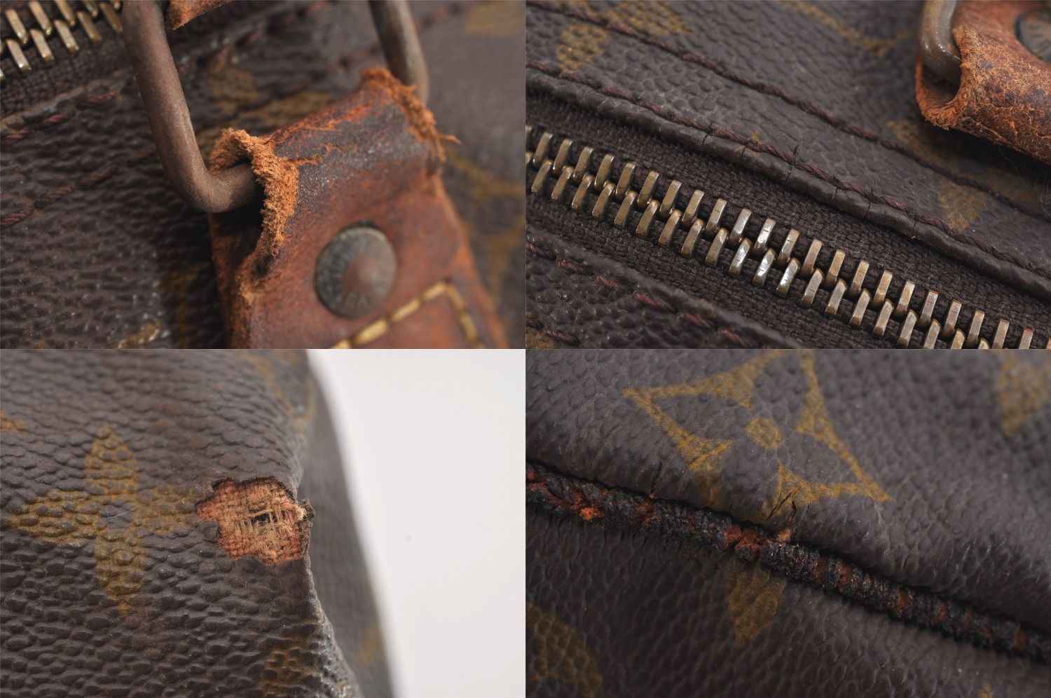 LOUIS VUITTON ルイヴィトン モノグラム スピーディ 40 ハンド