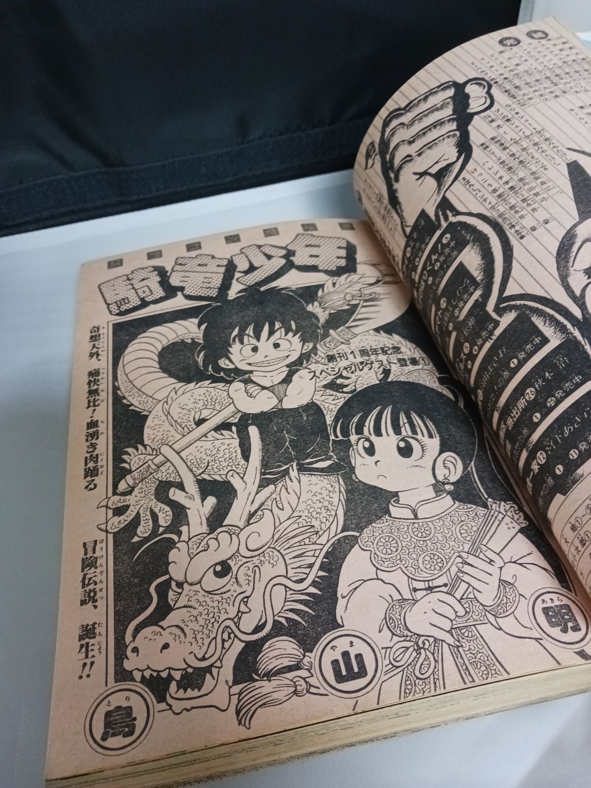 フレッシュジャンプ 鳥山明 ドラゴンボール 騎竜少年 ドラゴン