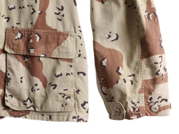90s US ミリタリージャケット　デザートカモ　BDU アメリカ軍　実物 90s USA製 vintage U.S.ARMY デザートカモ B.D.U. リップス