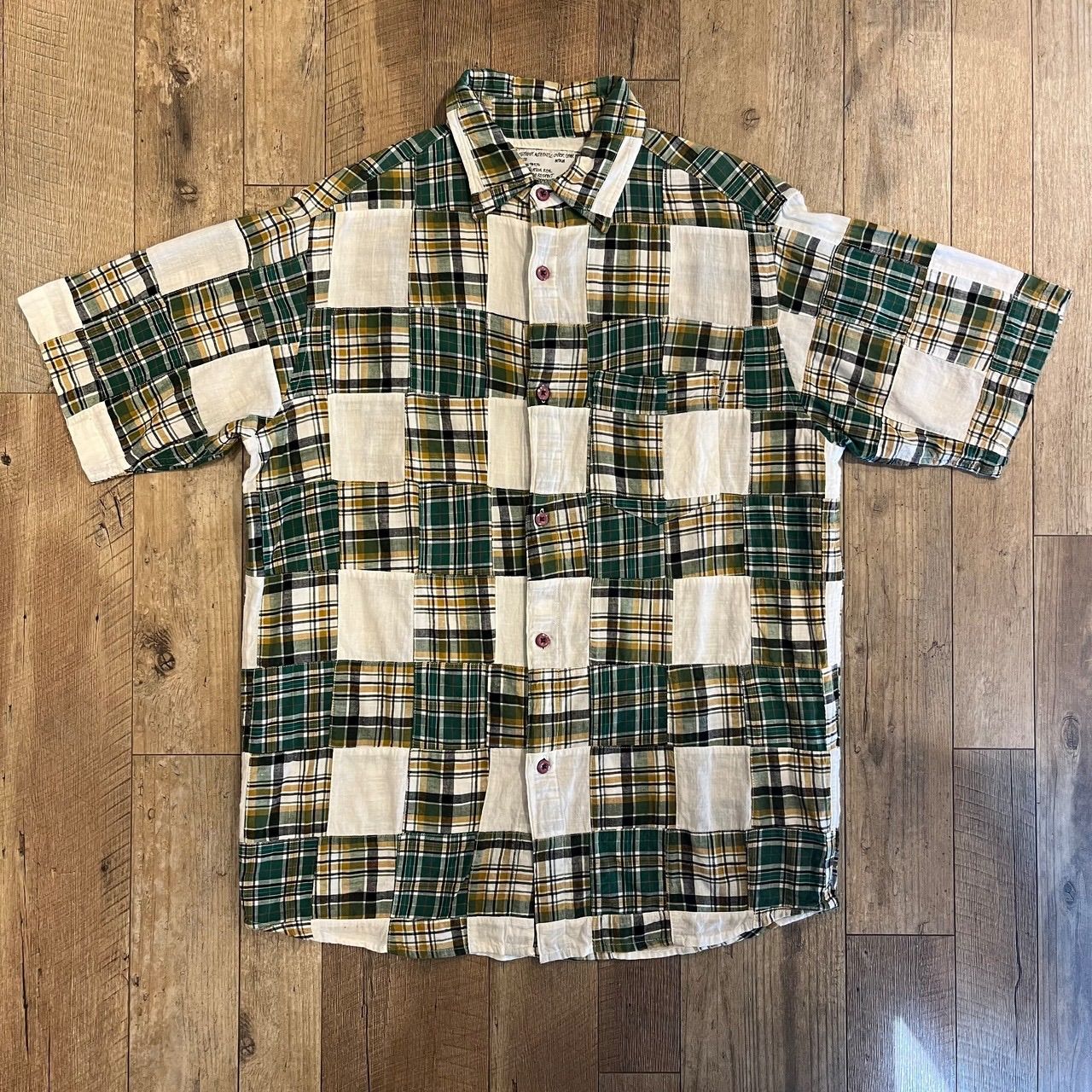 ステューシー パッチワーク チェックシャツ Stussy Patchwork Check Shirt