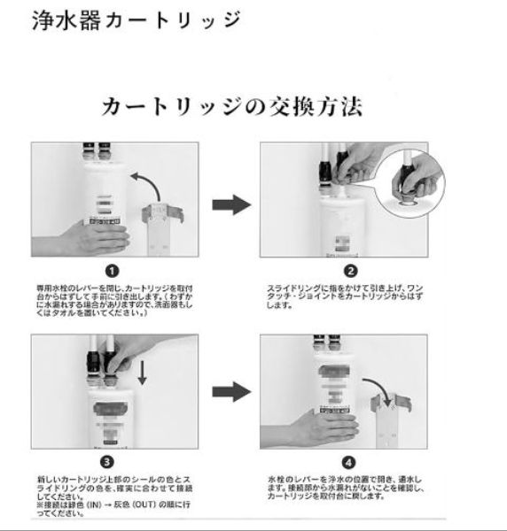 TOTO ビルトイン用浄水カートリッジ 浄水器 【TH634-2】 - メルカリ