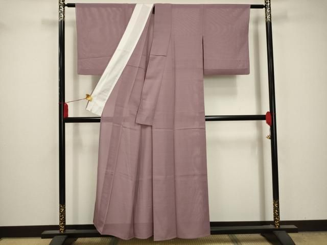 色無地 小紋 紬 紋無し 着物 084a d 色無地・小紋,色無地