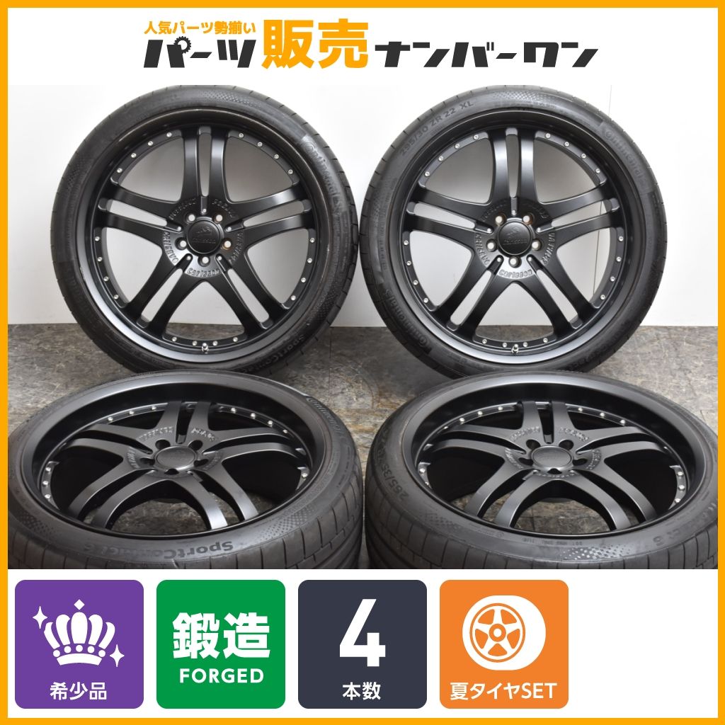 希少品 鍛造品】カールソン CR 1/5 EVO FORGED 22in 10J +60 PCD112 265/35R22 295/30R22 ベンツ  GLS X166 GL X164 スペーサー付属 - メルカリ