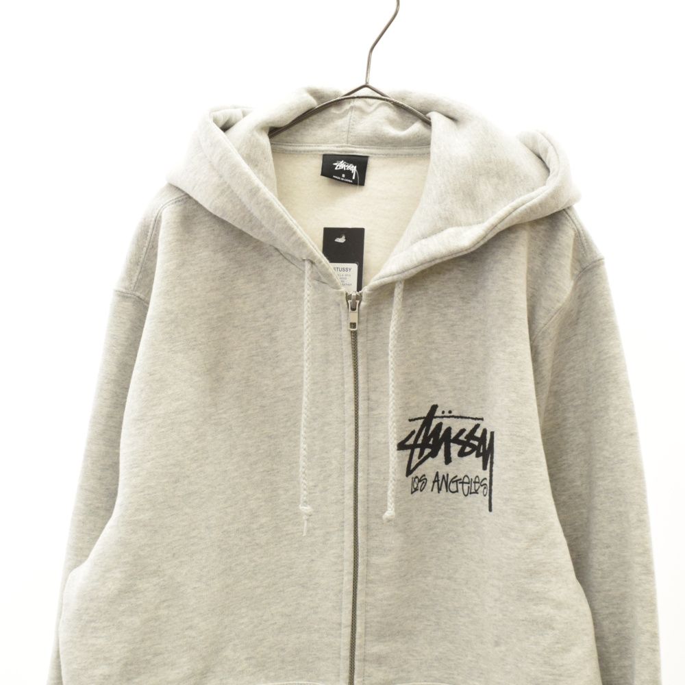 ❗️期間限定SALE❗️ステューシー ベーシック ジップ フーディ グレーL Basic Stüssy Zip Hoodie – Ash Heather | Sweats | Stüssy