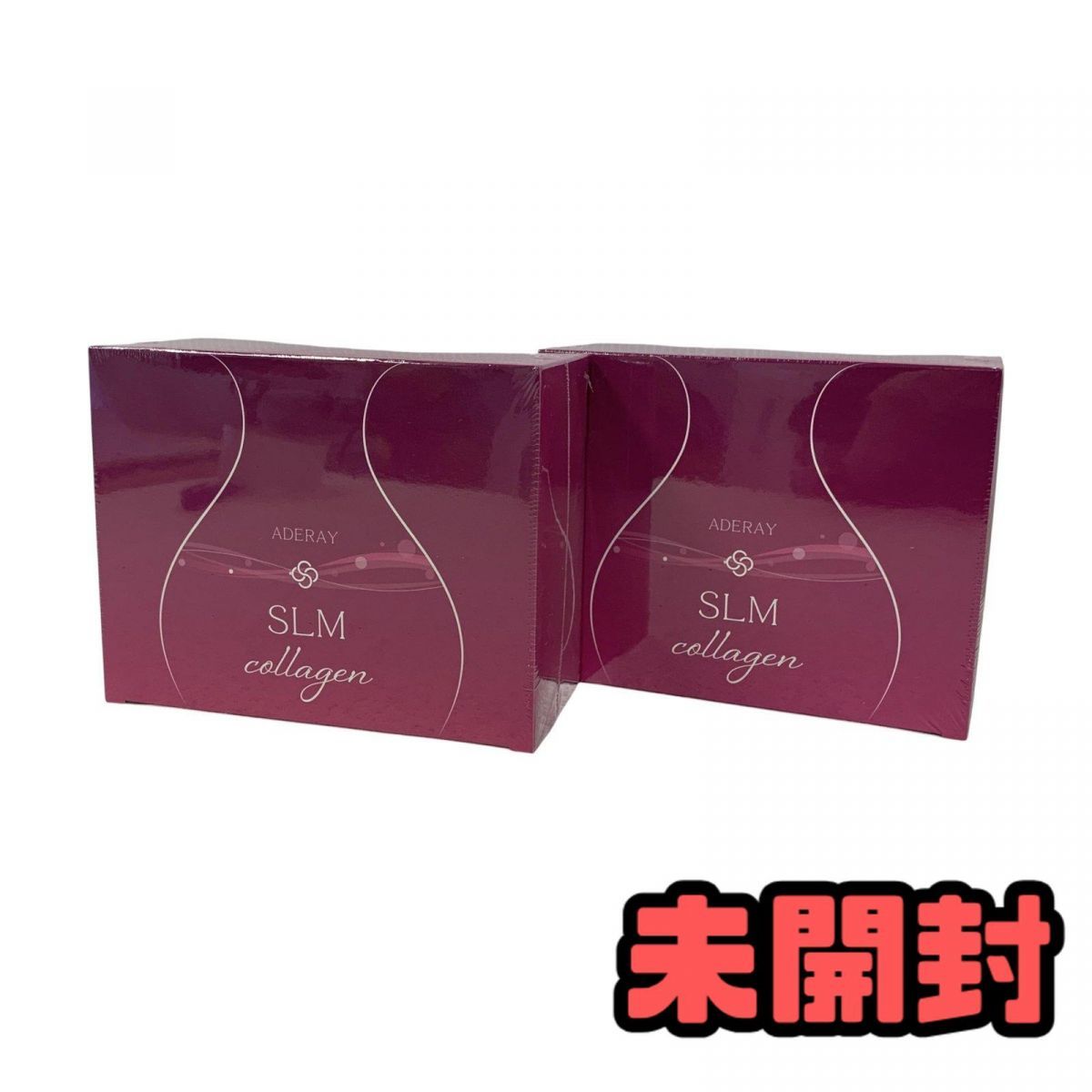 未開封 サプリメント ADERAY アデレイ SLM COLLAGEN コラーゲン 2gx90包 x2点 賞味期限2027.01 AYK842627相
