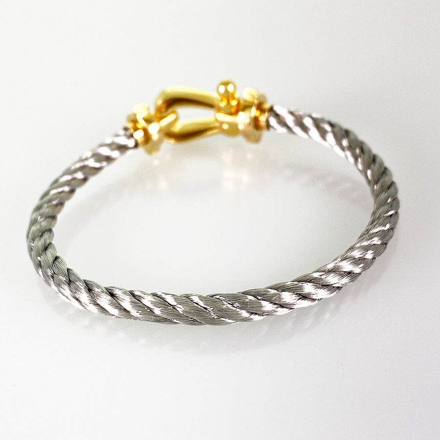 FRED フレッド K18YG フォース10 LMブレスレット アフターダイヤ FRED フレッド フォース10 ブレスレット 18K ピンクゴールド
