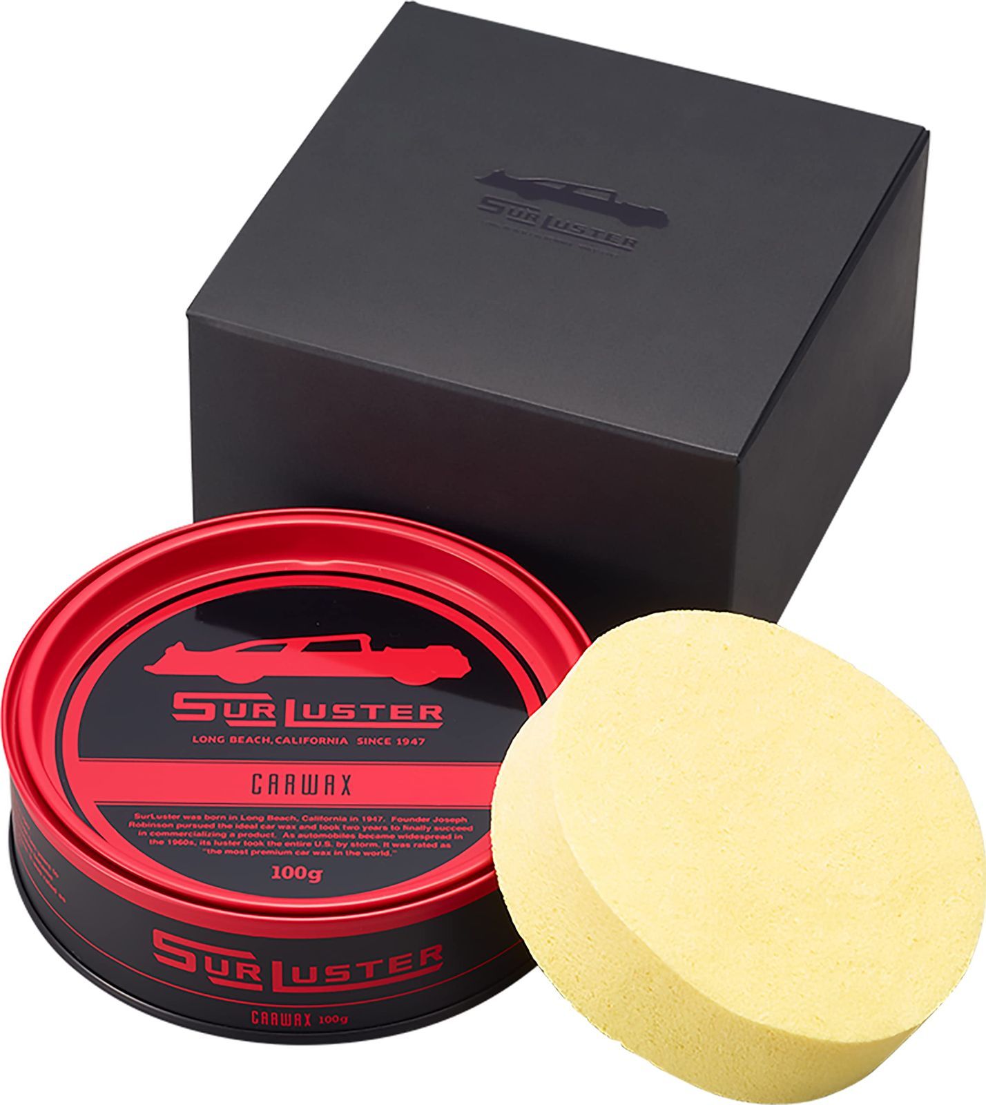 Surluster(シュアラスター) 固形ワックス マスターワークス カーワックス 最上級の天然カルナバ蝋 SL-005