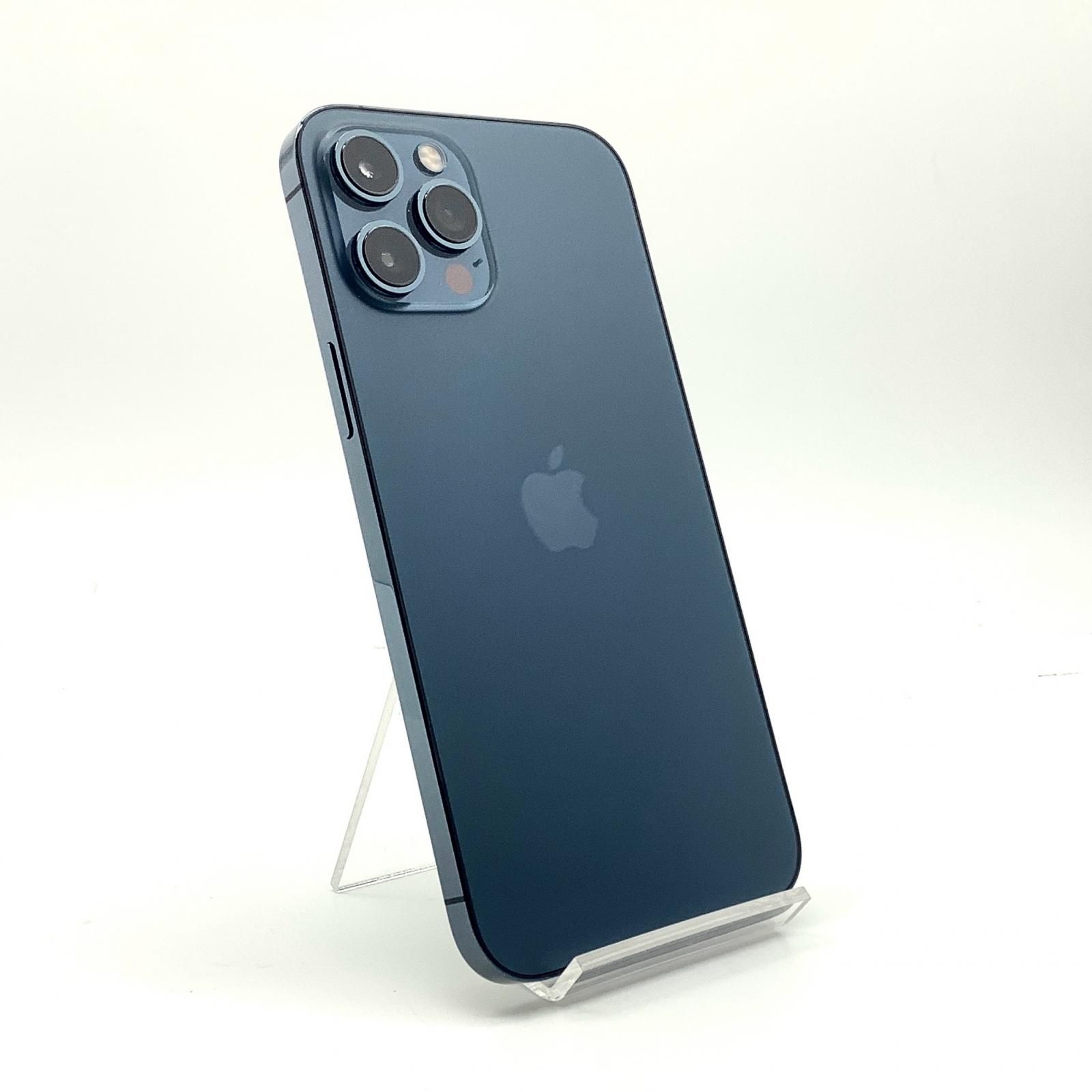 【全額返金保証】【最速発送】Apple iPhone 12 Pro Max 128GB パシフィックブルー docomo 白ロム 100% 超美品 動作確認済
