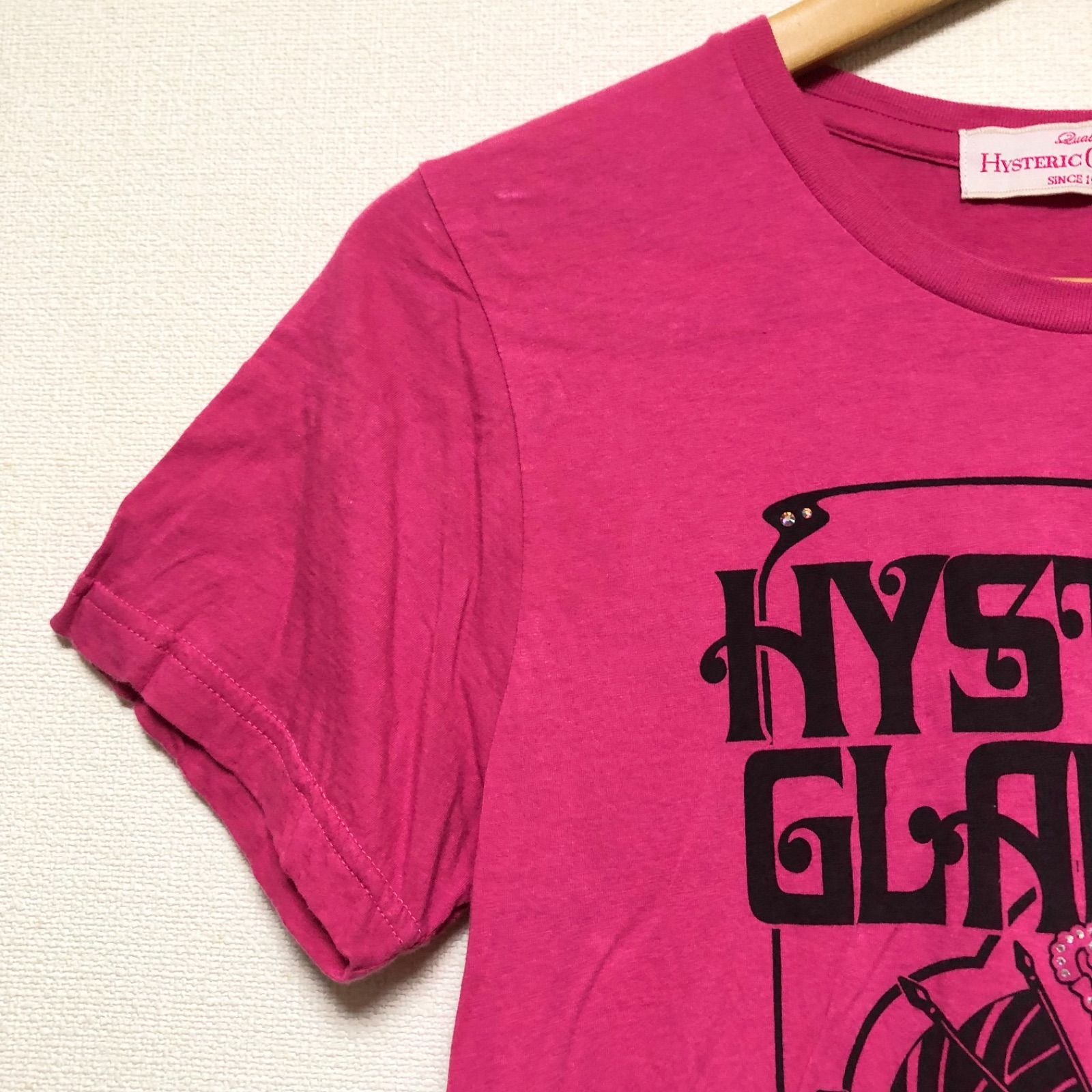 ヒステリックグラマー　レディースフリー　Tシャツ　半袖　カットソー HYSTERIC GLAMOUR ヒステリックグラマー 22SS 02221CT05 VIXEN