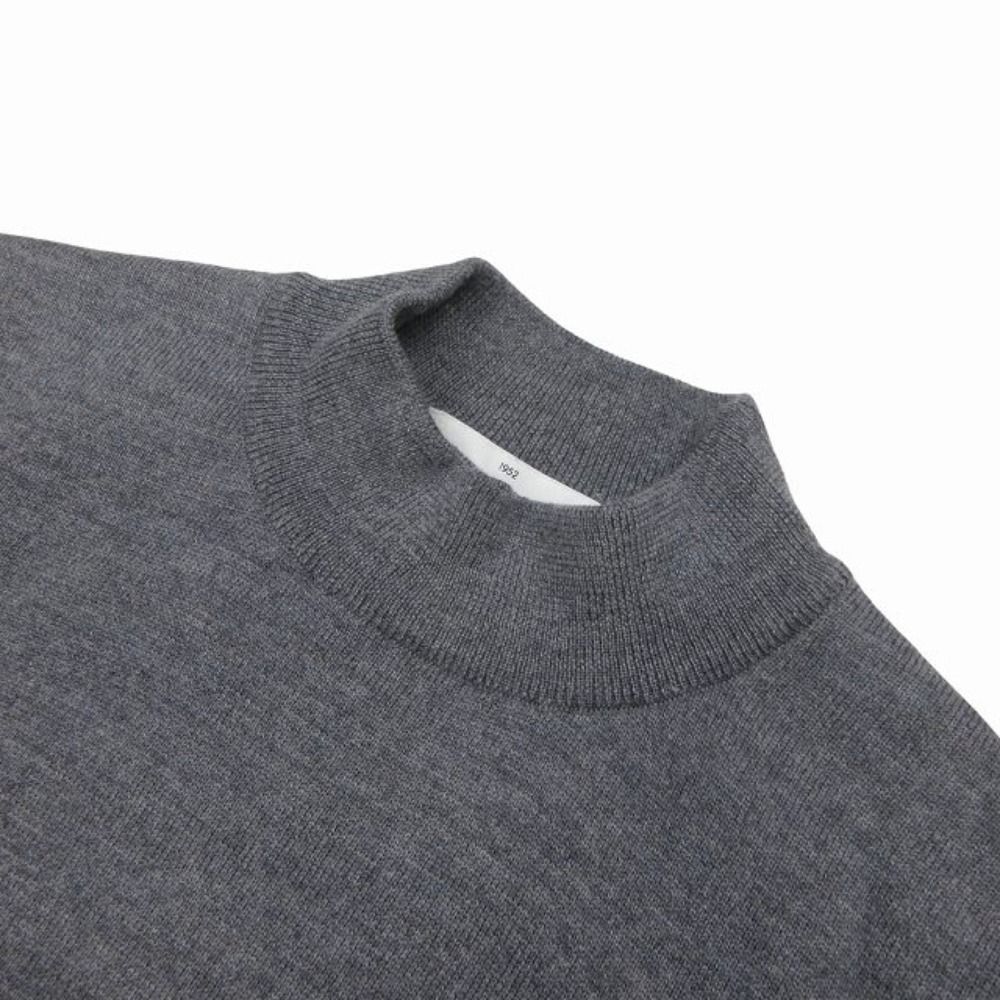 美品 GRAN SASSO グランサッソ 12ゲージ ウール ソリッド モックネック  