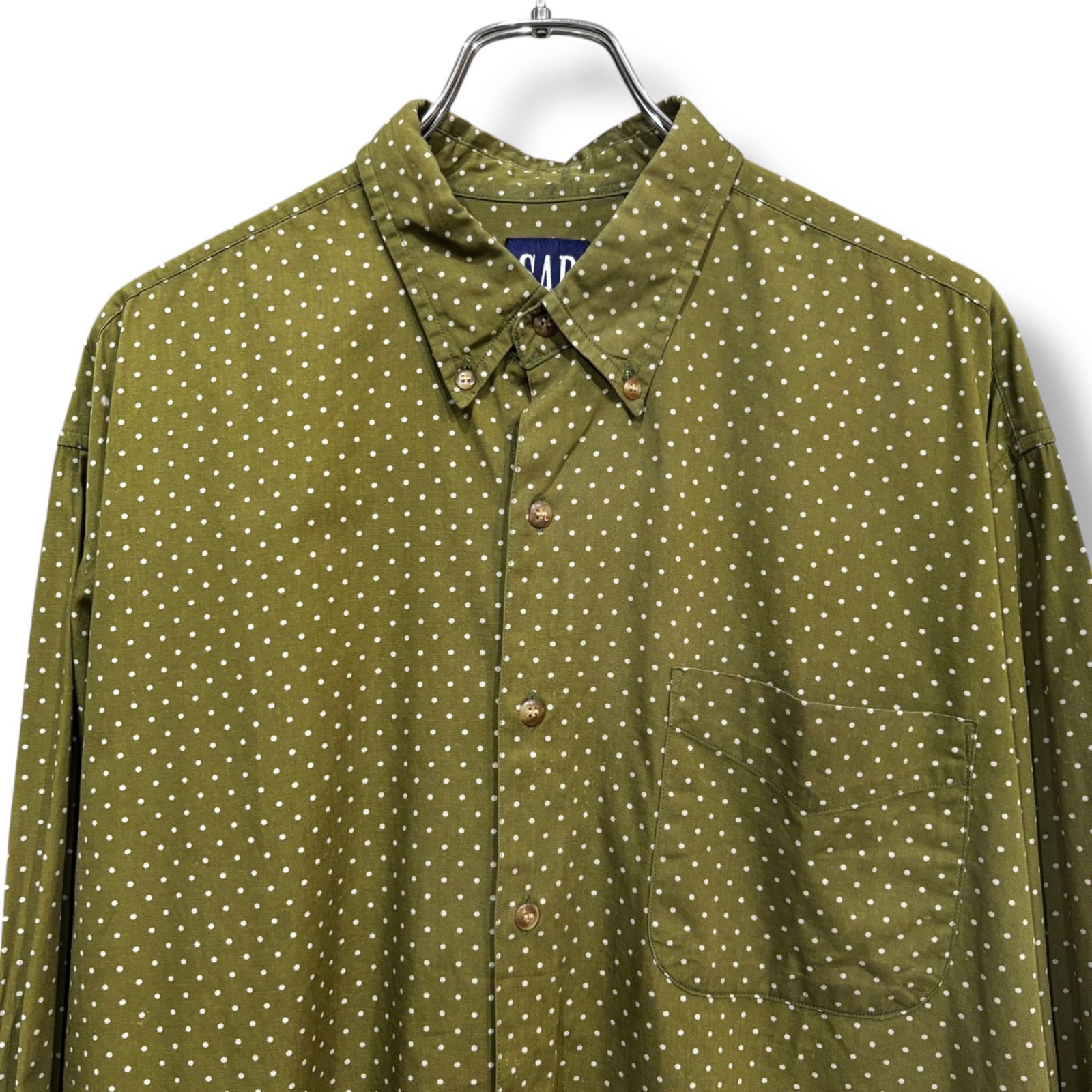 オールドギャップ ビンテージ ギンガムチェック ボタンダウンシャツ 90s 90's OLD GAP Dot B/D Shirt 90s 90年代 オールドギャップ