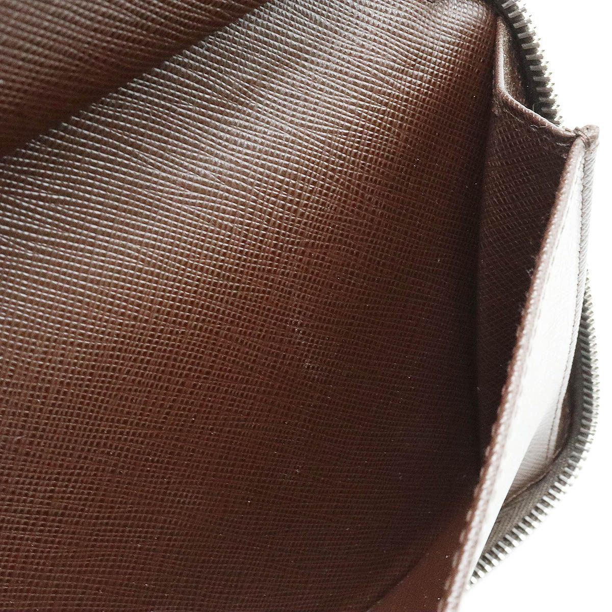 PRADA ブラウンレザー長財布 タグ付き PRADA ブラウンレザー長財布