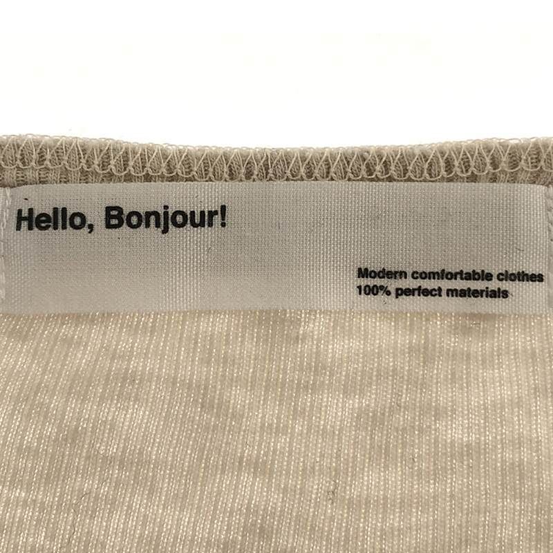 L'Appartement / アパルトモン | 2022AW | Rib L/S Tシャツ | F