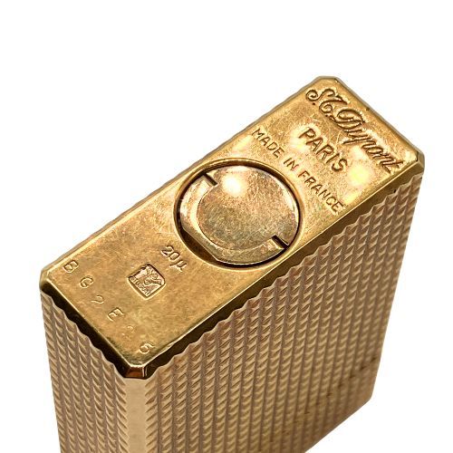  Dupont デュポン ライター メタル ダイヤモンドヘッド ゴールド タバコグッズ 小物