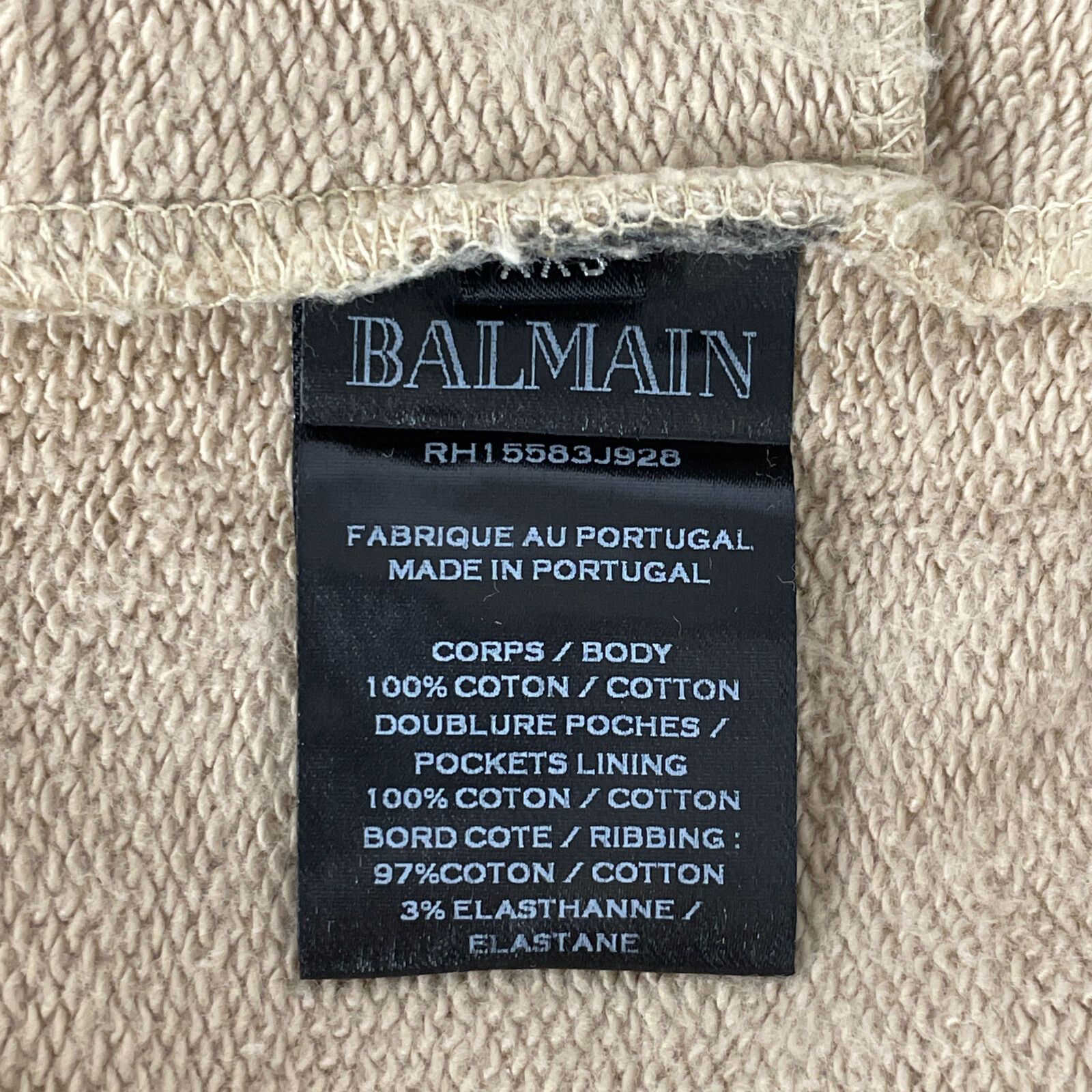 バルマン バイカ―ズスウェット 楽天市場】バルマン BALMAIN メンズ ボトムス スウェットパンツ