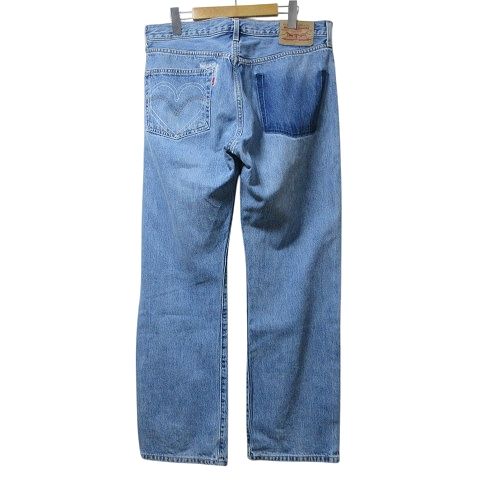 ベイシックス BASICKS デニム パンツ ジーンズ ダメージ加工