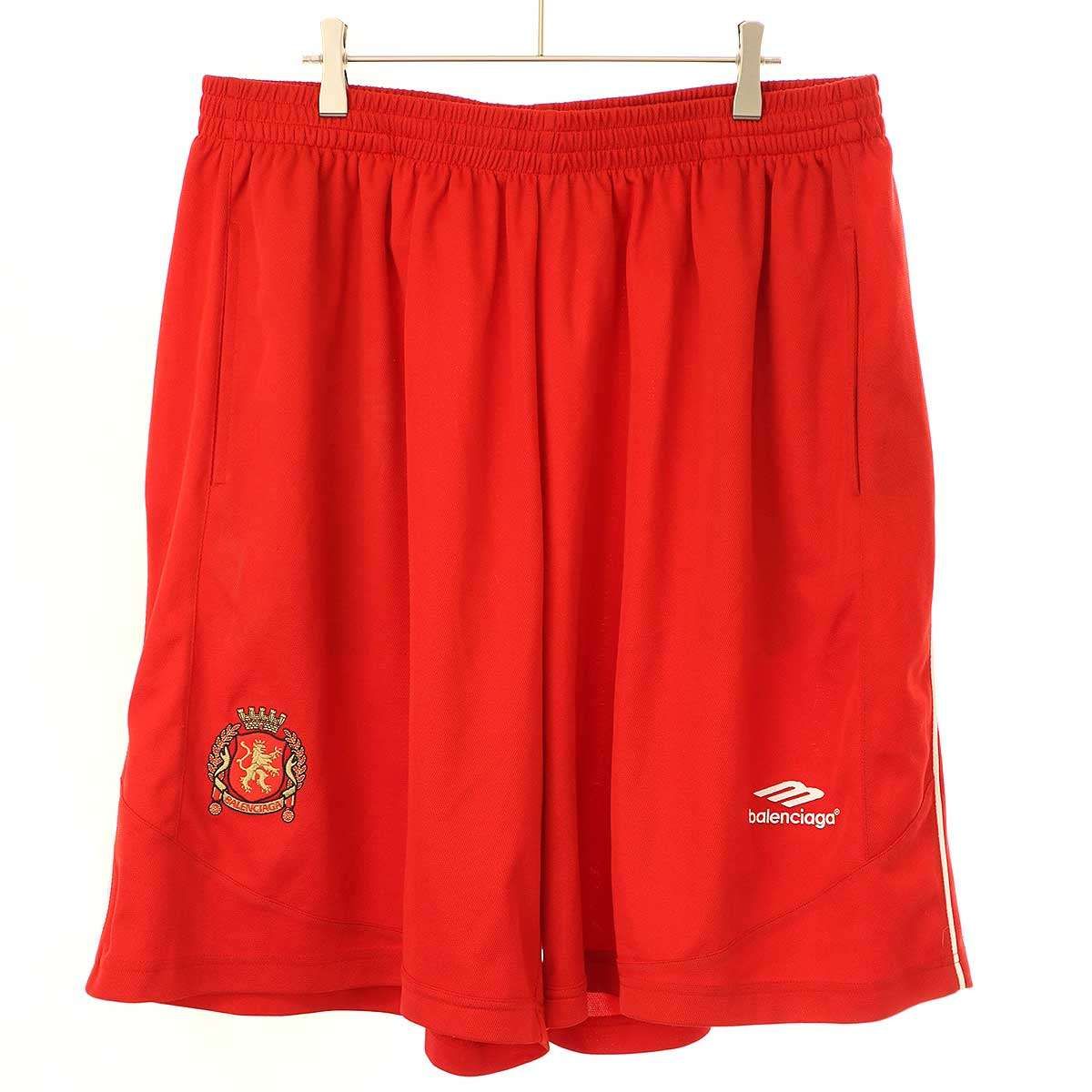 24SS Soccer Baggy Shorts サッカーロゴ バギーショーツ BALENCIAGA バレンシアガ 24SS SOCCER BAGGY BLACK S 777709