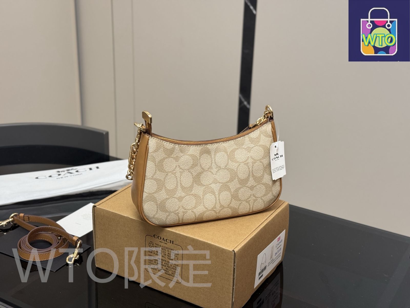 今日WTO】Coach Teri Underarm Bag - コーチ テリ アンダー