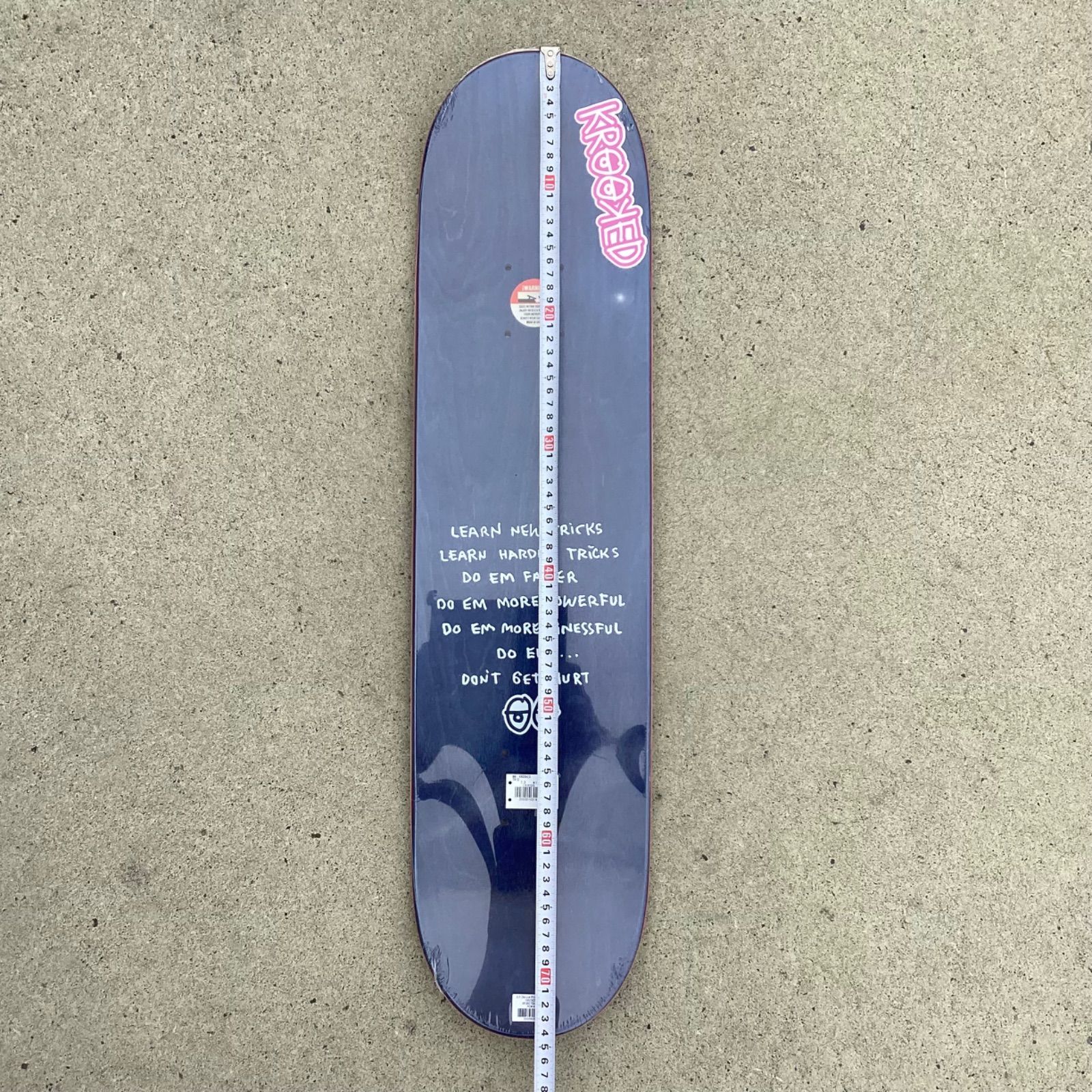 USED] 新古 ALVA SCRATCH RED DECK 8.5 inch deckデッキスケボー