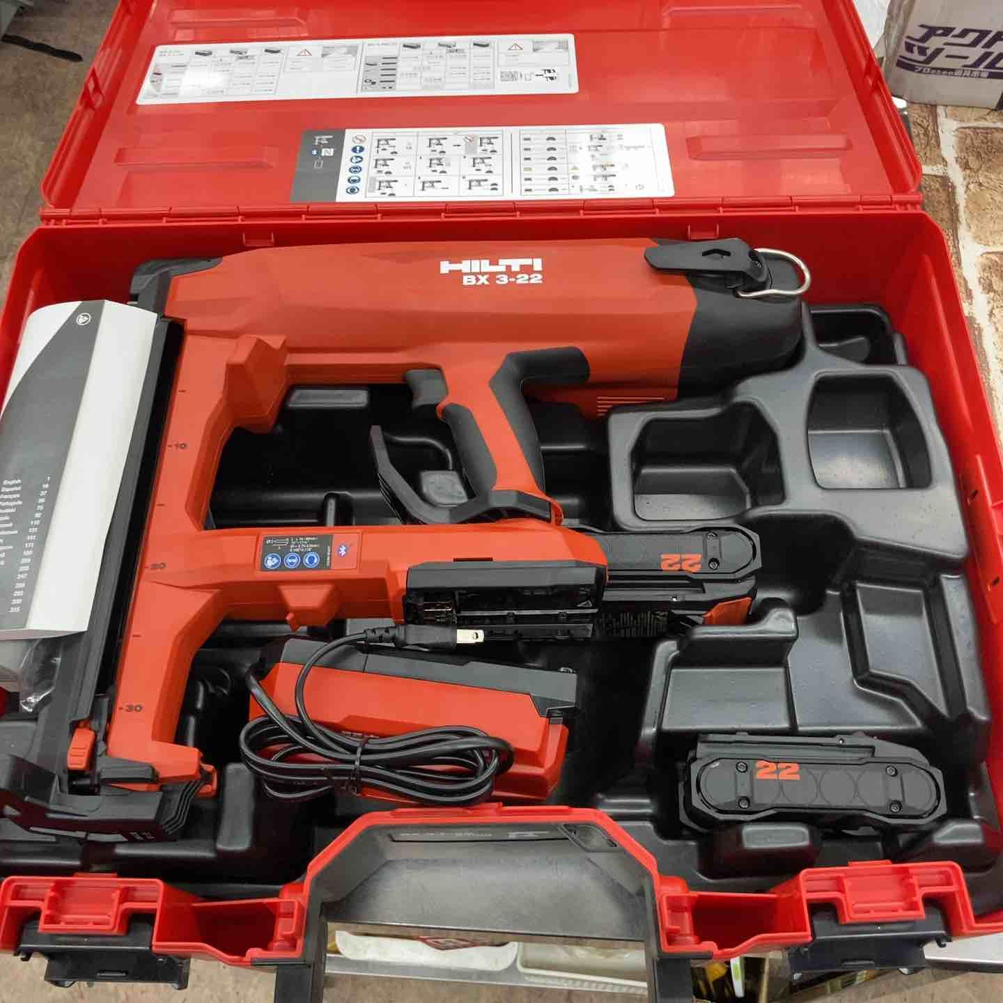 動作良好| ヒルティ HILTI コードレスコンクリートネイラー BX3-L-22 BX3 22 所沢店