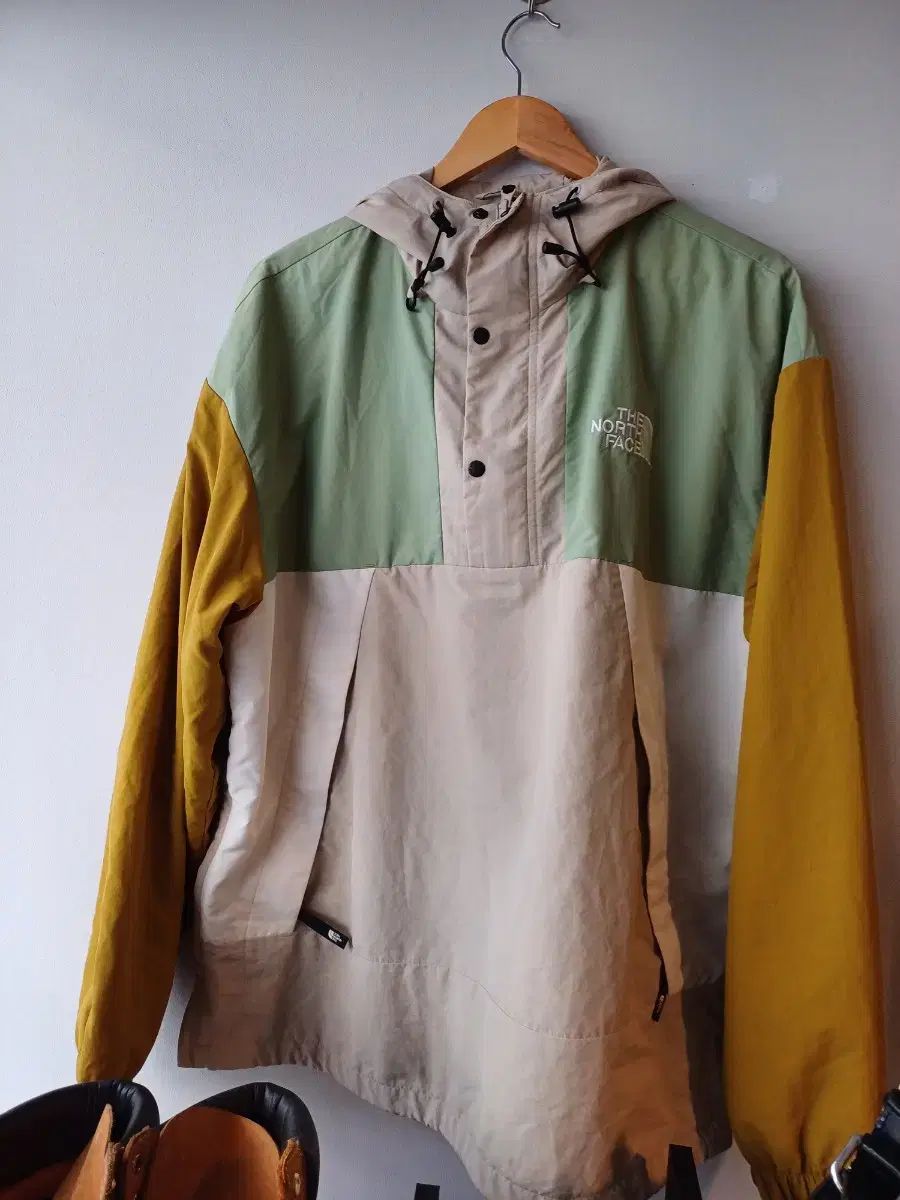 THE NORTH FACE ザ ノース フェイス Anorak アノラック ウィンドブレーカー ジャケット カラーブロック xl サイズ