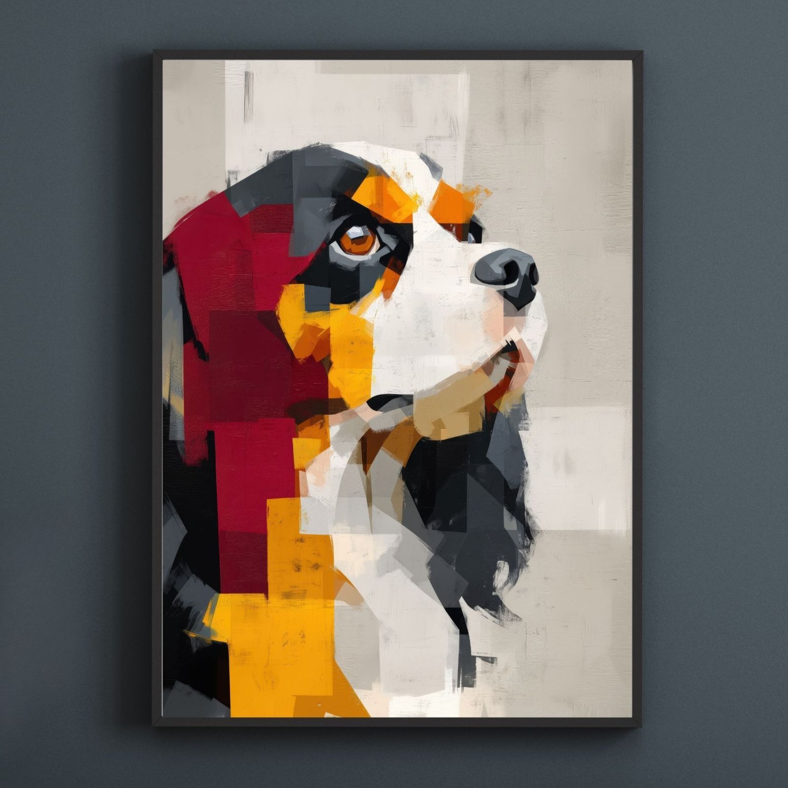 Color Symphony: Cavalier King Charles Spaniel Dog】キャバリア