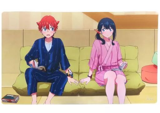 中古】デスクマット 響裕太＆宝多六花 ラバーデスクマット Possibility