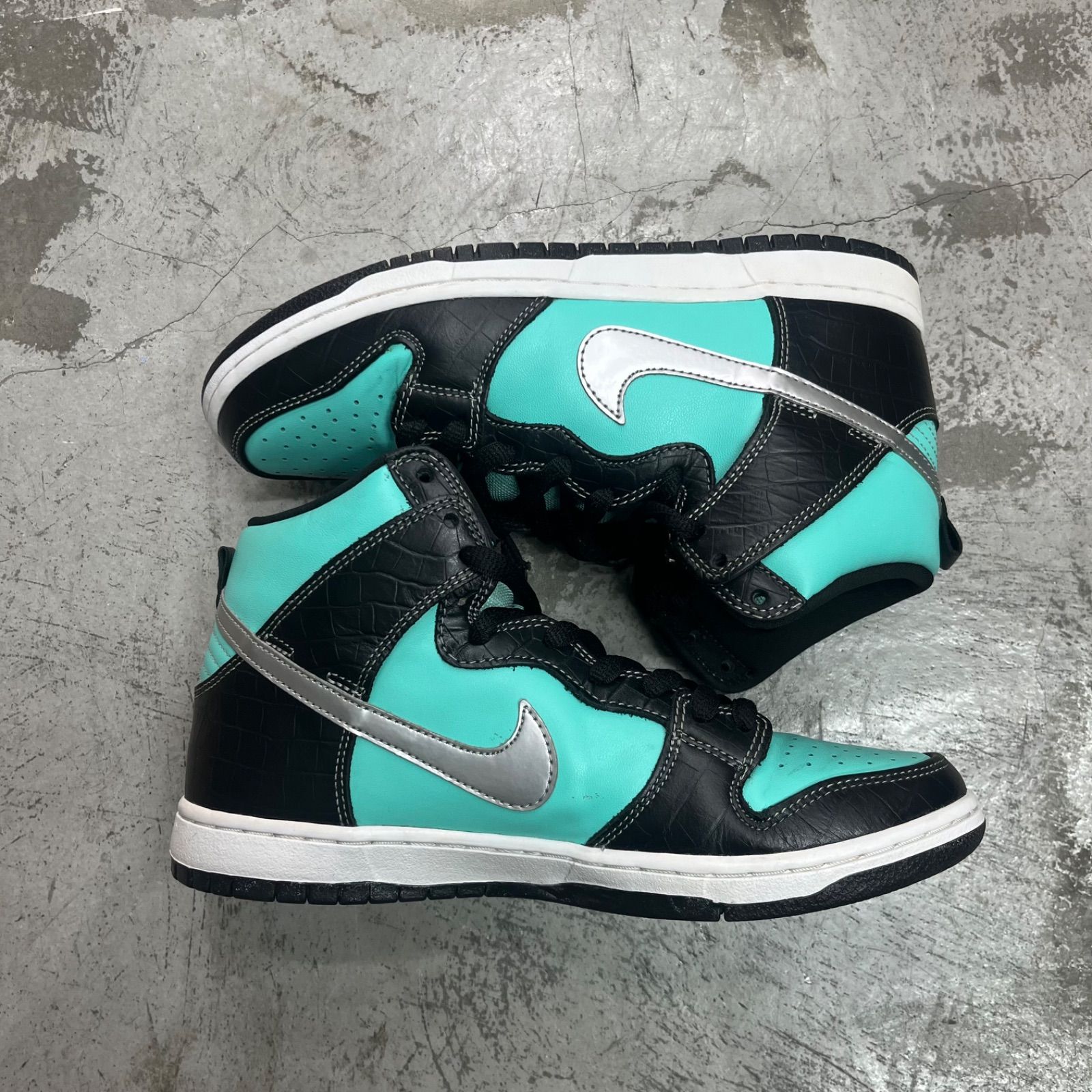 2013年製 Diamond Supply NIKE SB Dunk High Tiffany コラボ 