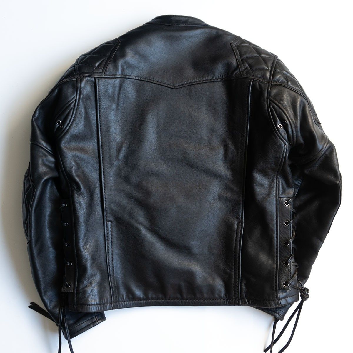 美品/ビッグサイズ】KADOYA【EVO パデッド ライダースジャケット