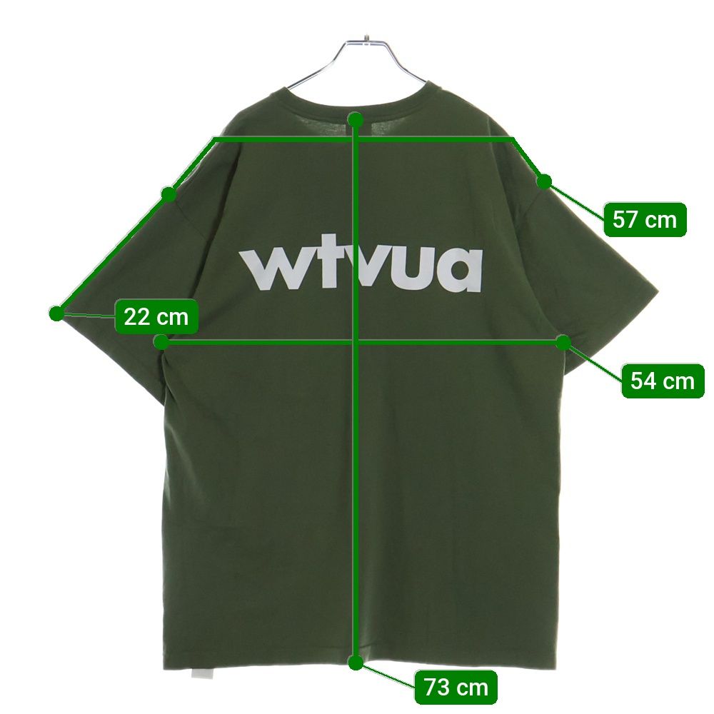 希少デザイン　WTPSダブルタップス　スウェット　センター刺繍　カーキ　M WTAPS ダブルタップス 21AW 212WDT-SHM02 JUNGLE BRAIN