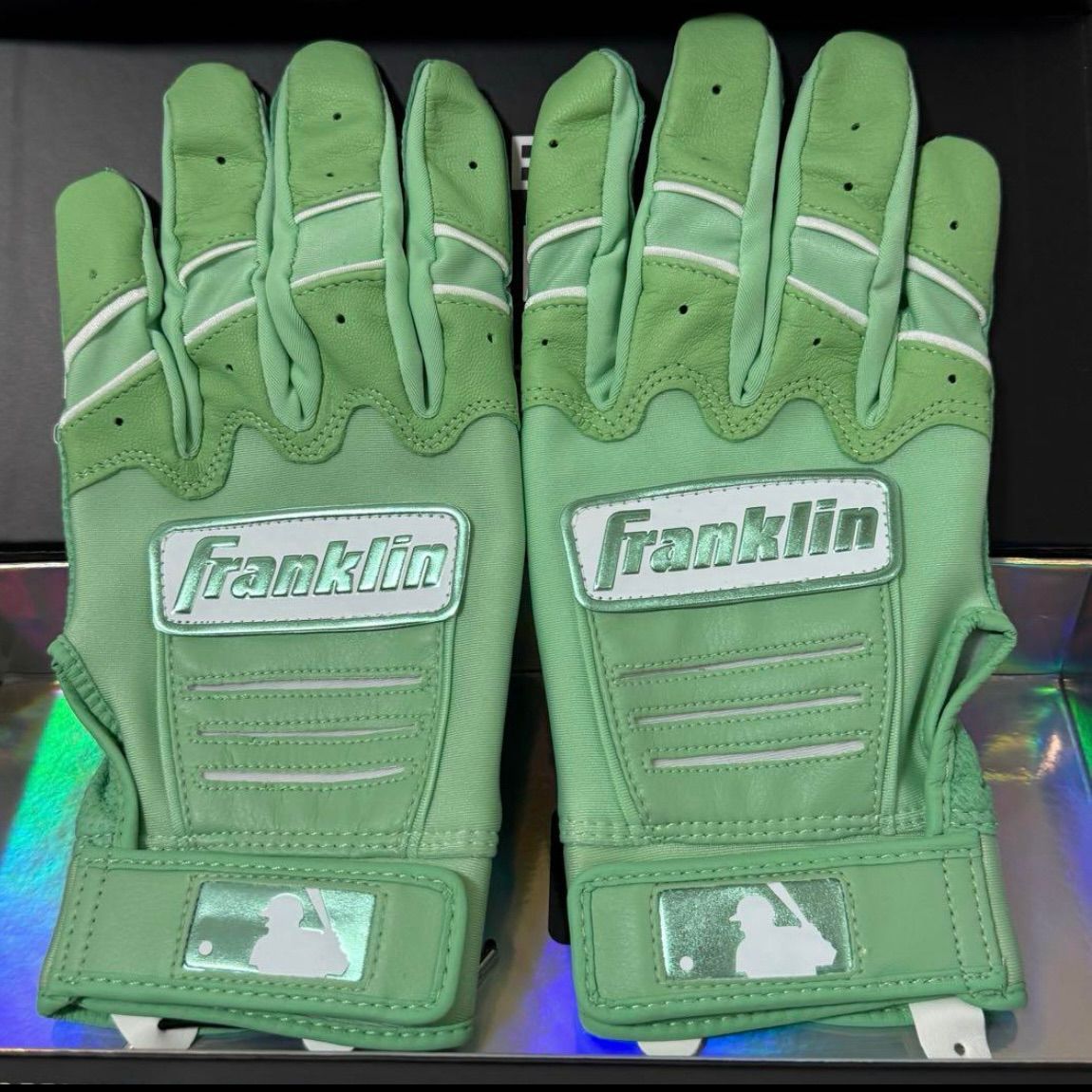 Franklin CFX Pro ミントグリーン バッティンググローブ フランクリン 革手 バッテ バッティンググラブ