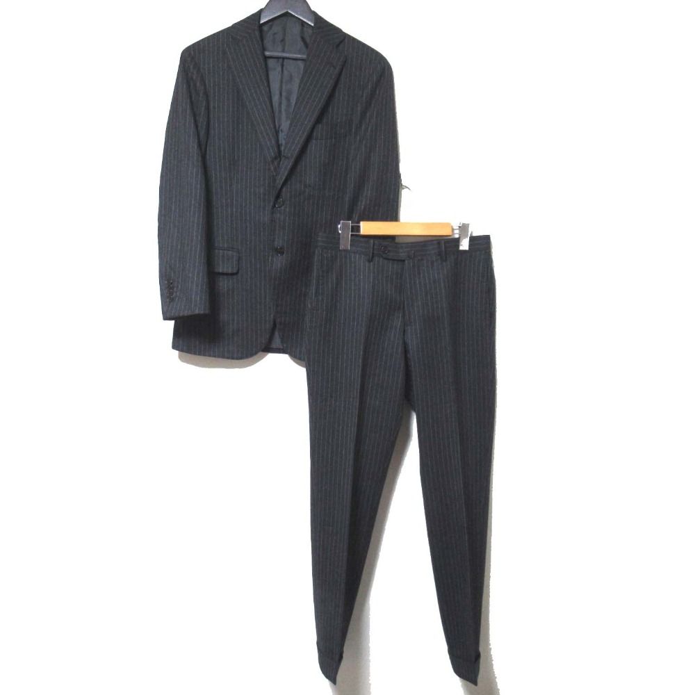 美品 RING JACKET リングヂャケット ピンストライプ柄 テーラード 