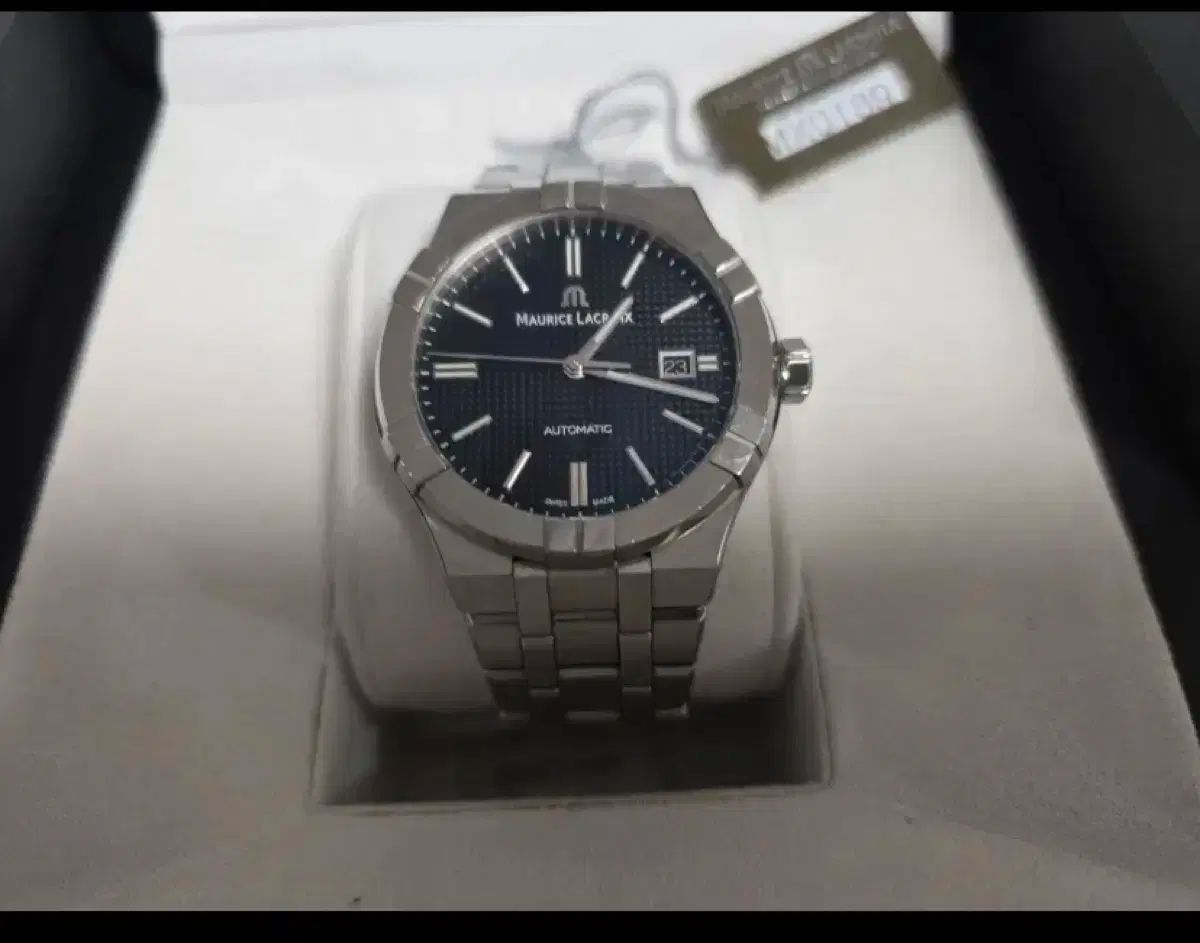 MOERIS モーリス MAURICELACROIX モーリスラクロア アイコン 42mm 黒文字盤 付属品完備