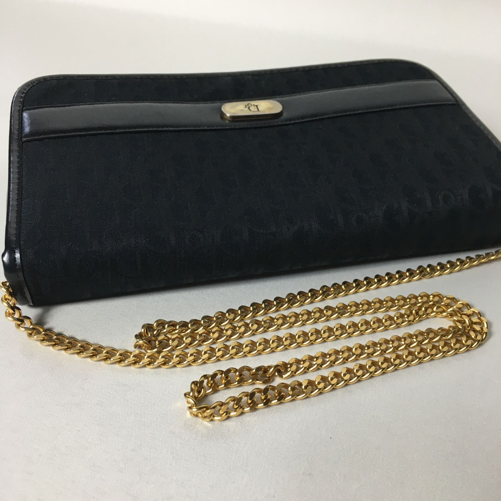 2506-126｜美品｜ディオール ショルダーバッグ ブラック