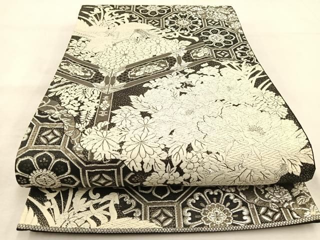 平和屋着物▽京都染匠名門 染の川勝謹製 訪問着 単衣