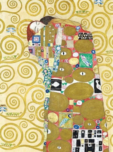 GUSTAV　KLIMT、クリムト、静かな池、希少な画集より、新品高級額 GUSTAV KLIMT、クリムト、扇を持つ婦人、希少な画集より、新品